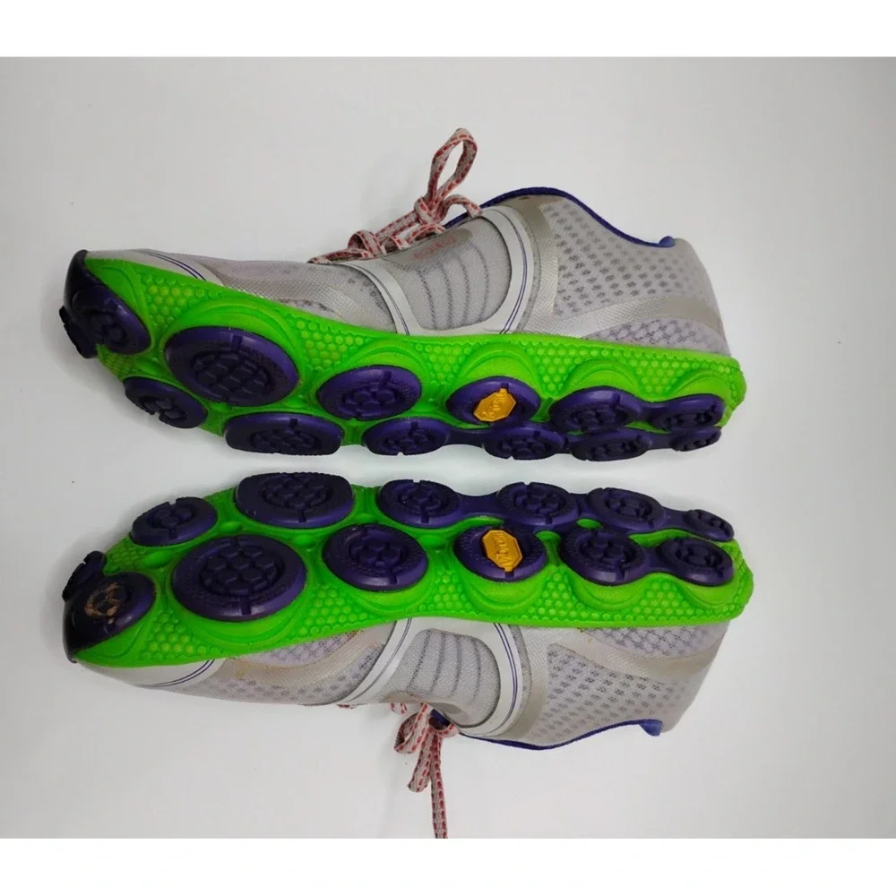 New Balance Minimus 1010 Trail Running Shoes Women's‎ 8 Grey Purple Vibram USA